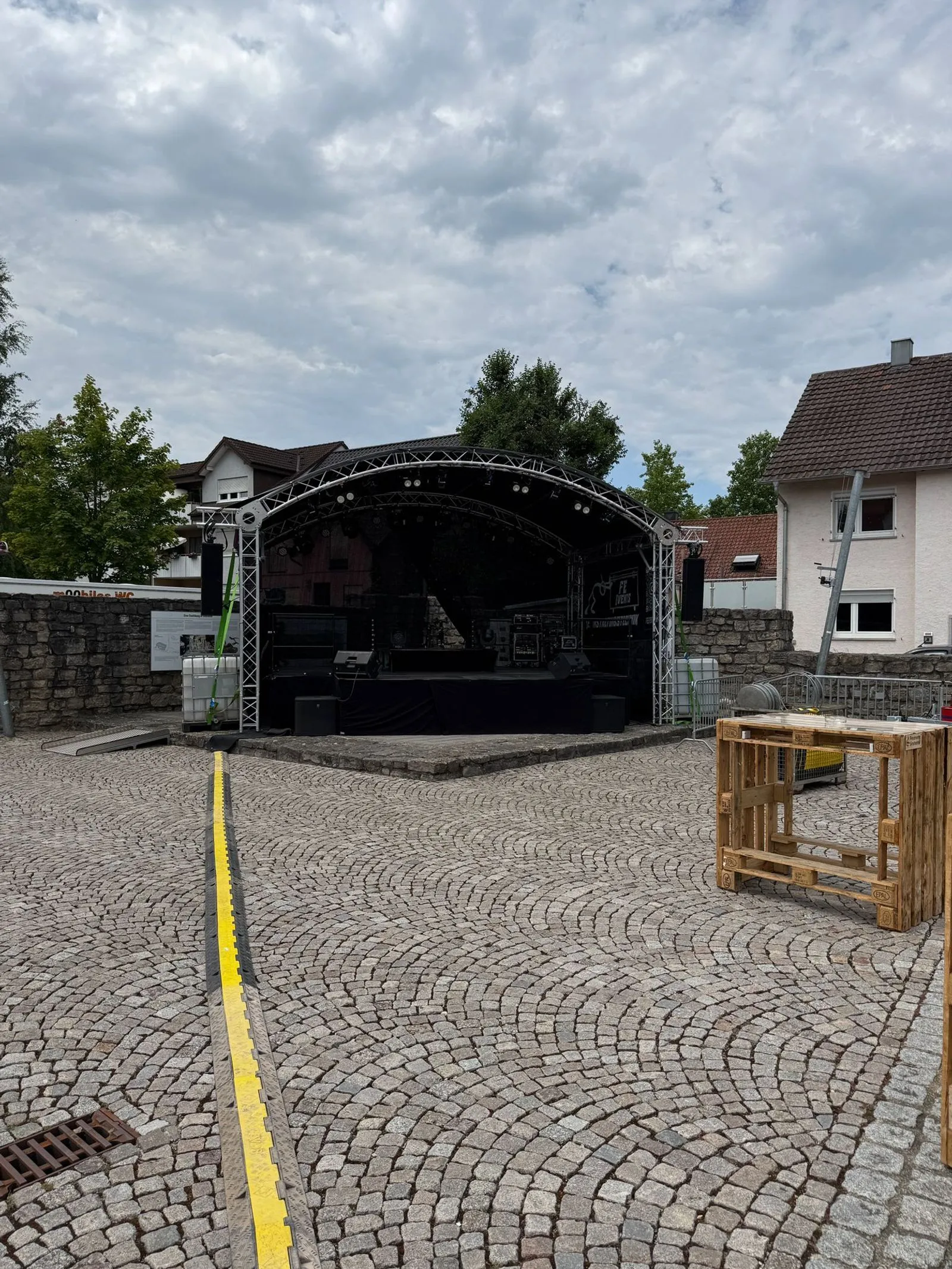 Große Eventhalle Bühne