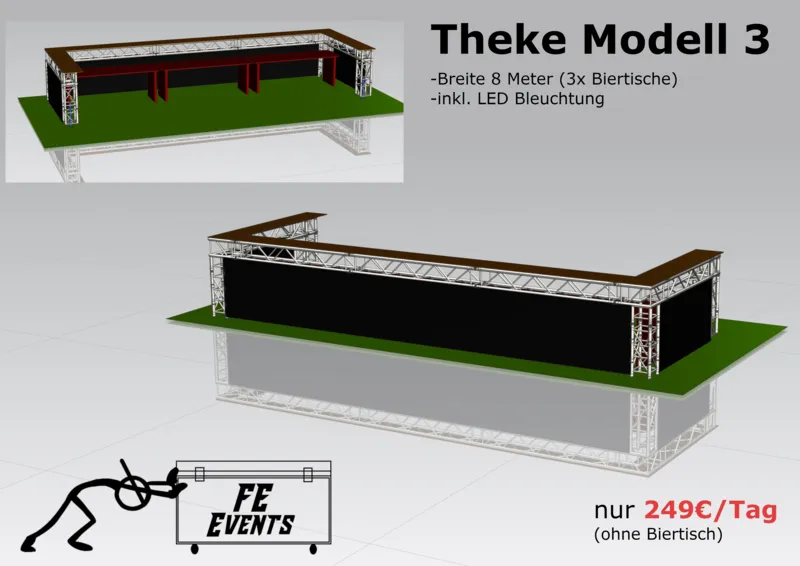 Theke Modell 3 – Produktbild