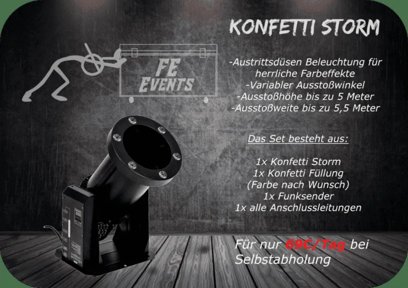 Produktbild Konfetti Sturm